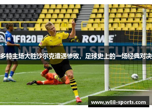 多特主场大胜沙尔克遭遇惨败，足球史上的一场经典对决